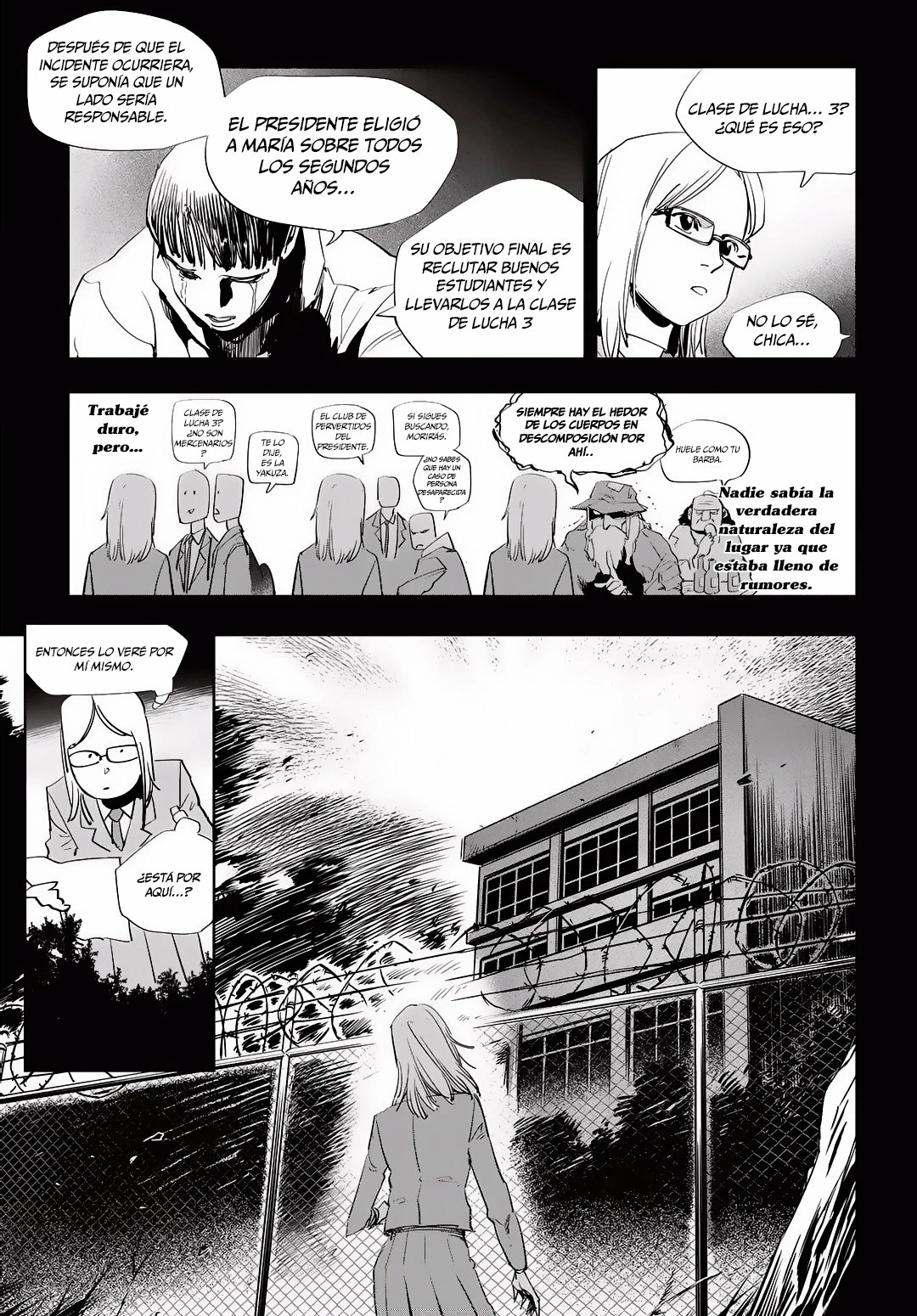 Aula de Lucha 3 > Capitulo 45 > Page 61